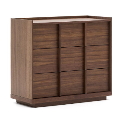 Komoda Onix 100 cm brązowa Kave Home