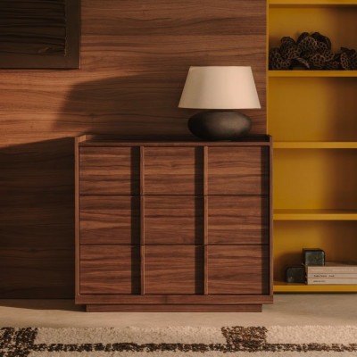 Komoda Onix 100 cm brązowa Kave Home