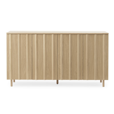 Komoda Rib 159 cm dębowa Normann Copenhagen