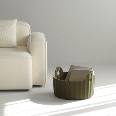 Kosz do przechowywania Colu zielony Normann Copenhagen