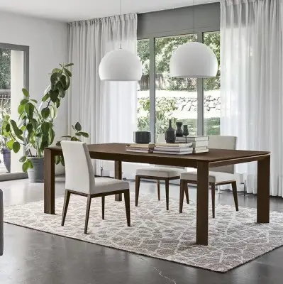 Stół rozkładany Omnia orzech 180-240 cm Calligaris