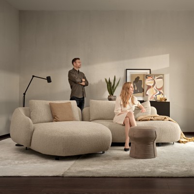 Sofa Orca 345 Cm Taupe Furninova