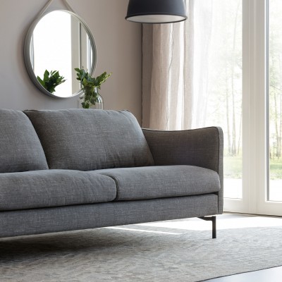 Sofa Karla 200 Cm Caleido Stampato Szarobrązowa Sits