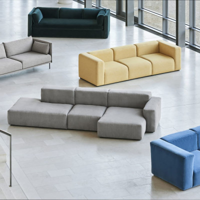 Mags 2.5-seater high armrest Linara 443 HAY sofa