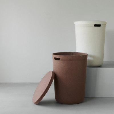 Kosz na pranie Hide brązowy Normann Copenhagen