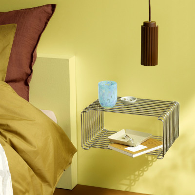 System modułowy Panton Wire 3 moduły 34,8 × 34,8 × 34,8 cm biały Montana
