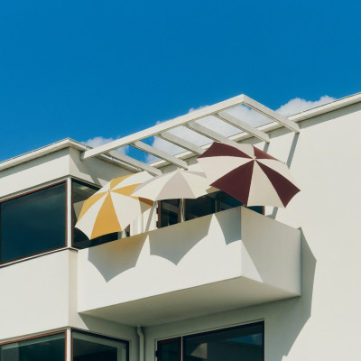 Parasol ogrodowy Terrazza Octagon burgundowy HAY
