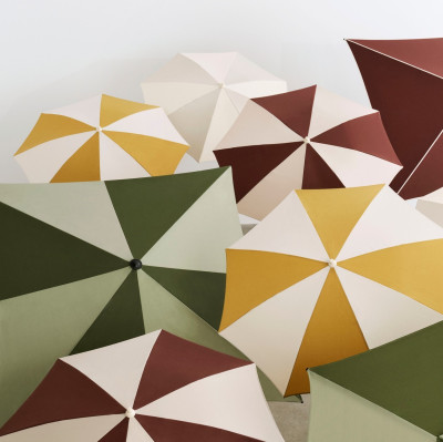 Parasol ogrodowy Terrazza Hexagon ochra HAY
