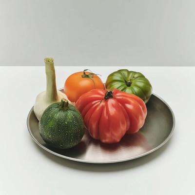 Talerz metalowy Outdoor Market 2 szt. 20 cm Hay