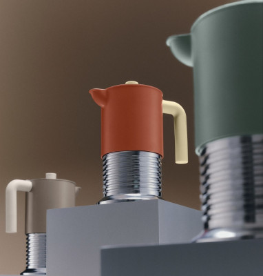 Kawiarka do espresso Vite 150 ml zielona Alessi