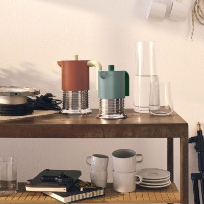Kawiarka do espresso Vite 150 ml szary Alessi