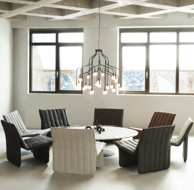 Fotel Limit czerwony Normann Copenhagen