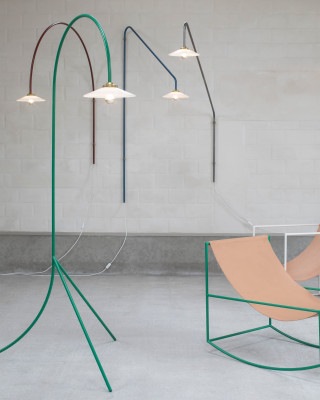 Lampa podłogowa N°1 zielona Valerie Object