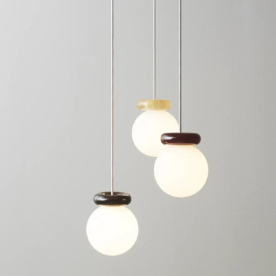 Lampa wisząca Hinx piaskowa Normann Copenhagen