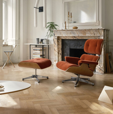 Fotel Eames Lounge chair Calma Anthracite Vitra