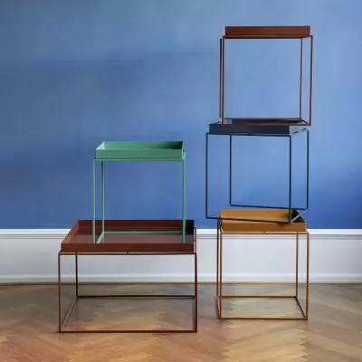 Stolik kawowy Tray 30 cm beżowy HAY