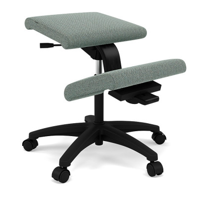 Krzesło ergonomiczne na kółkach Wing Petrol, Re-wool 868 Varier