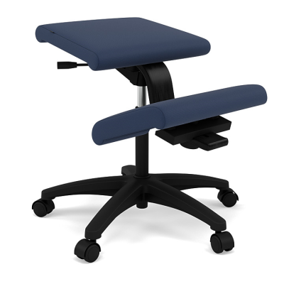 Krzesło ergonomiczne na kółkach Wing granatowe, Revive 774 Varier