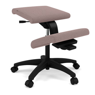 Krzesło ergonomiczne na kółkach Wing szaro-oliwkowe, Re-wool 648 Varier