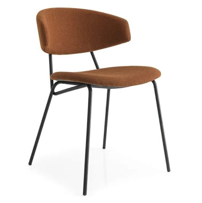 Krzesło Sophia CS1890 Bergen Terracotta Calligaris