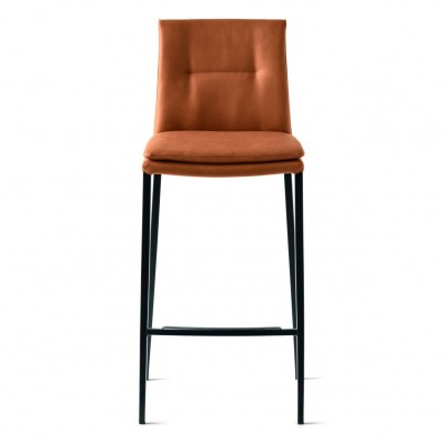 Krzesło barowe Carmen cognac Calligaris