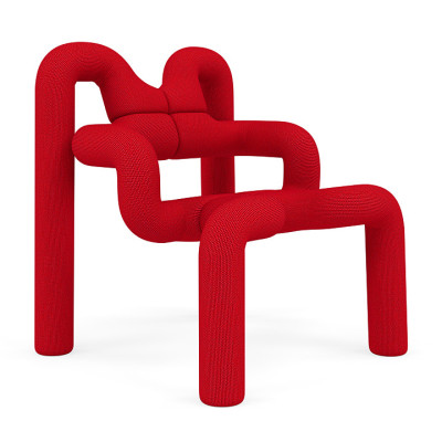 Krzesło ergonomiczne Ekstrem czerwone Knit 027 Scarlet Varier