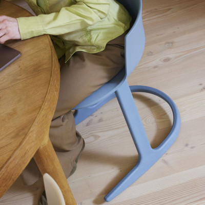 Krzesło ergonomiczne Social Tilt niebieskie Varier