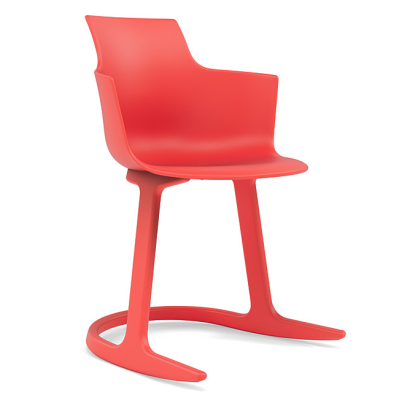 Krzesło ergonomiczne Social Tilt czerwone Varier