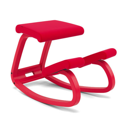 Krzesło ergonomiczne Variable Monochrome czerwone Varier