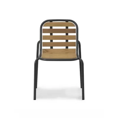 Krzesło ogrodowe Vig czarne Normann Copenhagen