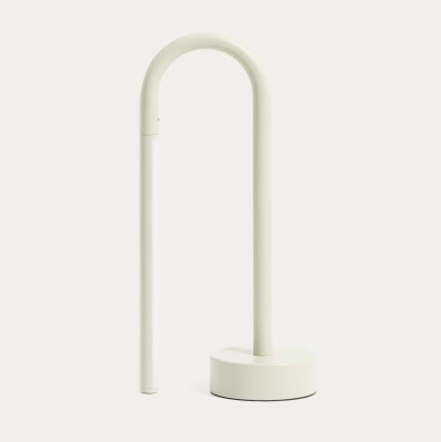 Lampa przenośna Bow szara Kave Home