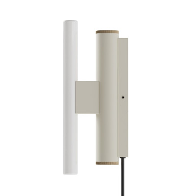Eiffel Single 300 cremefarbene Wandleuchte Frama