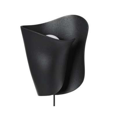 Lampa ścienna Oyster Sconce czarna Ferm Living