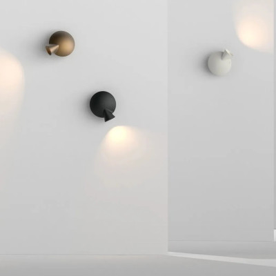 Lampa ścienna Tortuga biała Martinelli Luce
