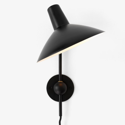 Lampa ścienna Tripod Czarna Andtradition