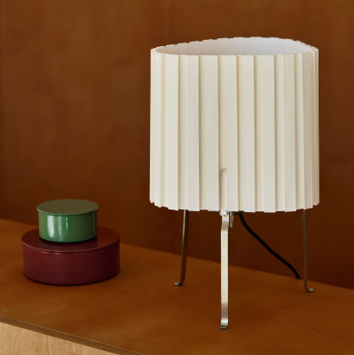 Lampa stołowa Canelé beżowa HAY