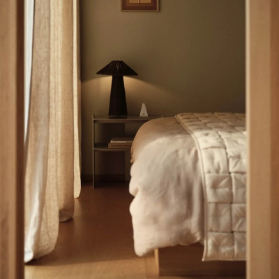 Lampa stołowa Duo brązowa Ferm Living
