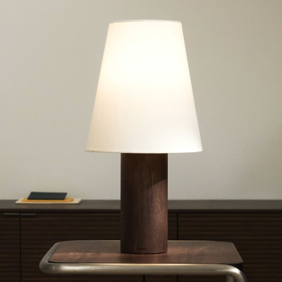 Lampa stołowa Marga brązowa Kave Home