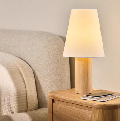 Lampa stołowa Marga naturalna Kave Home