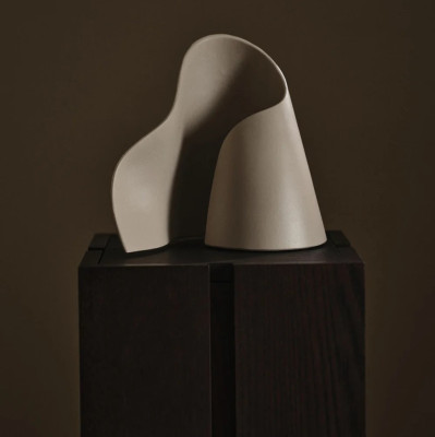 Lampa stołowa Oyster kaszmirowa Ferm Living