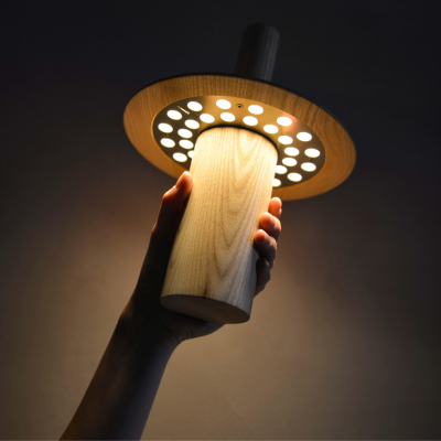 Lampa przenośna Pepa czarna Astep