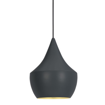 Lampa wisząca Beat Fat czarna Tom Dixon