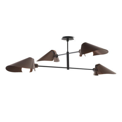 Lampa wisząca Bonnet SC91 metaliczny brąz Andtradition