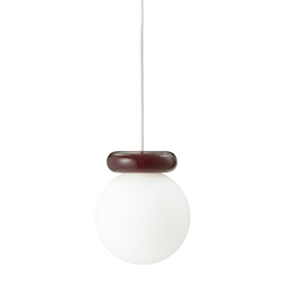Lampa wisząca Hinx burgundowa Normann Copenhagen