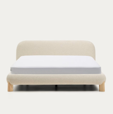 Łóżko Odina 160 cm - nogi jesion naturalny Kave Home
