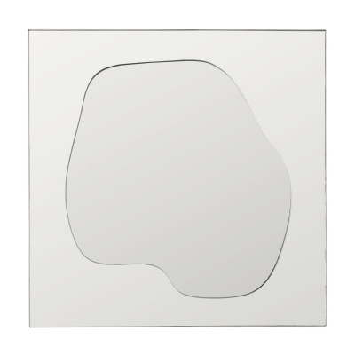 Lustro ścienne Folia 45 cm srebrne Ferm Living