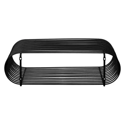 Półka Curva 40 cm czarna AYTM
