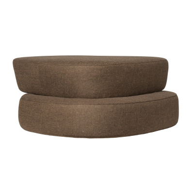 Pufa Plyo 93 cm brązowa Ferm Living