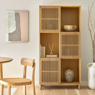 Regał Beyla dębowy kave home
