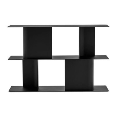 Regał Carv 85 cm czarny Calligaris